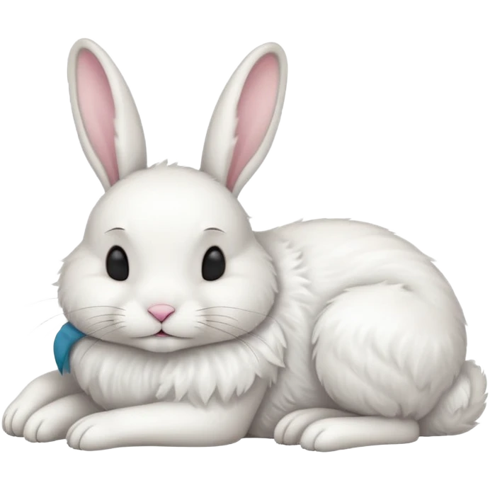 rabbit sleeping emoji