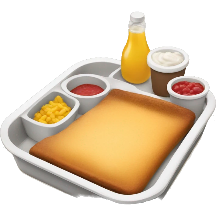 TV dinner tray emoji