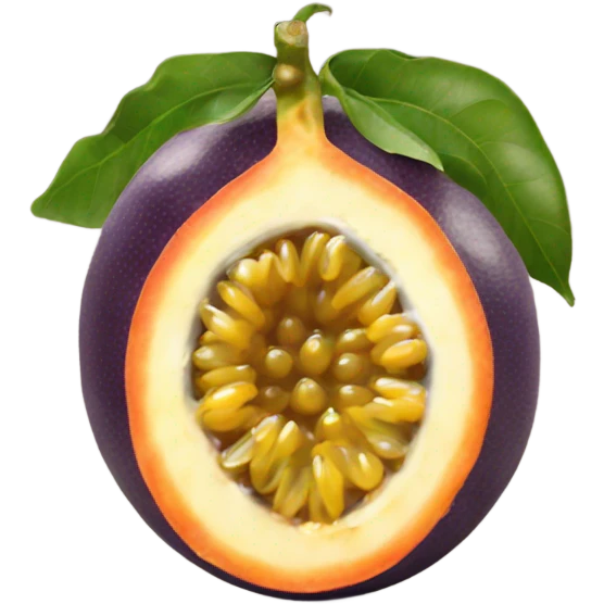 Passion fruit  emoji