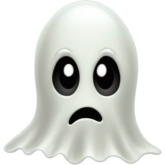 ghost with a sign that says "GG" emoji