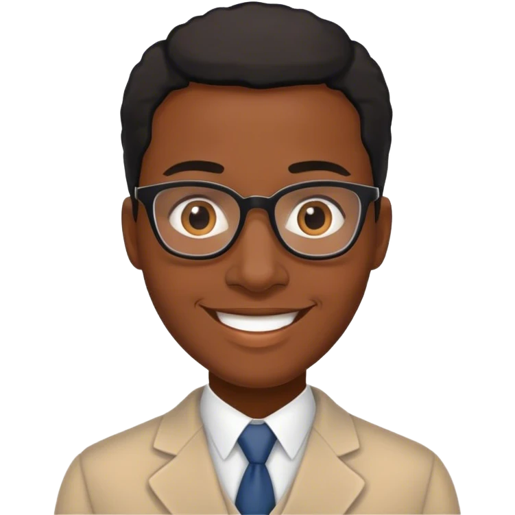 Black English teacher emoji