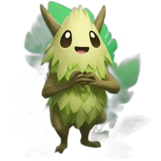 Korok forest spirit from Legend of Zelda breath of the wild emoji