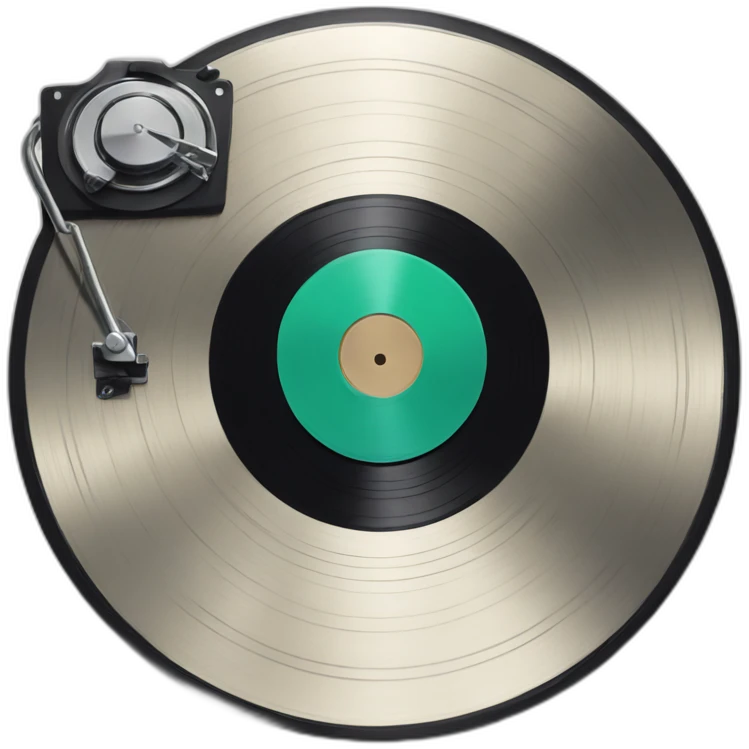 Vinyl record emoji