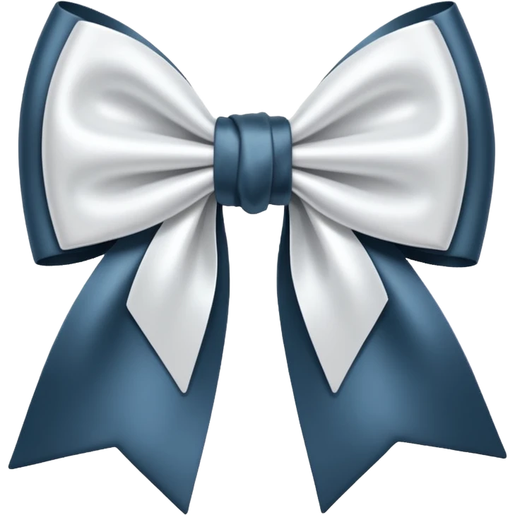 White bow emoji