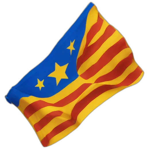 Bandera catalana emoji