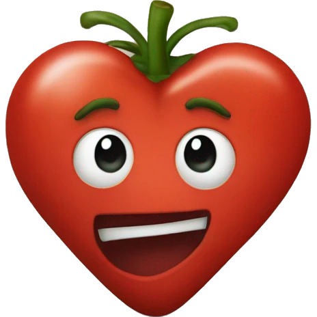 Tomata heart emoji