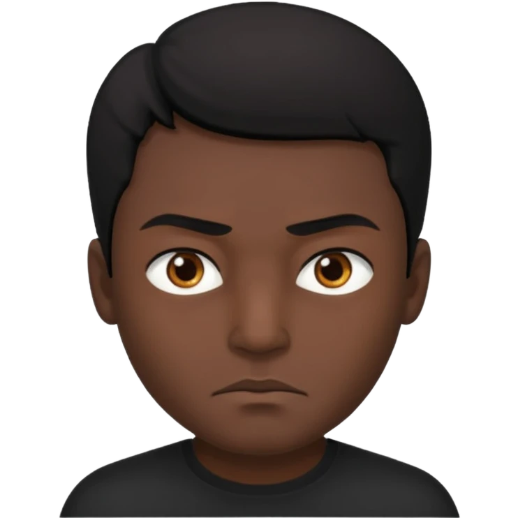 black robber, no mask emoji
