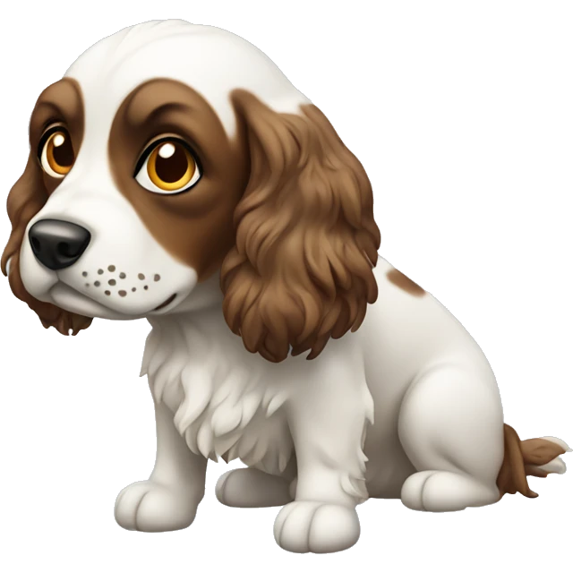 English cooker spaniel dog emoji
