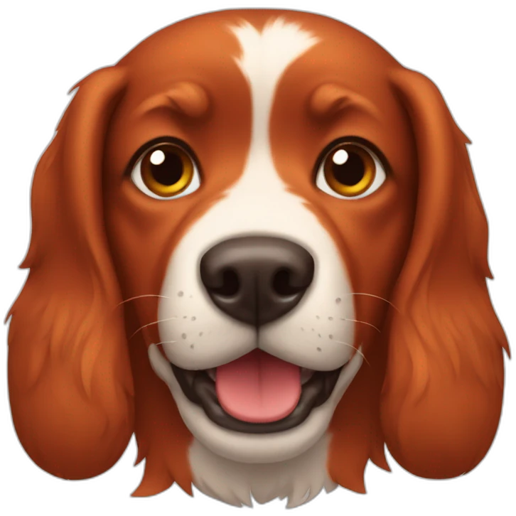 red dog emoji
