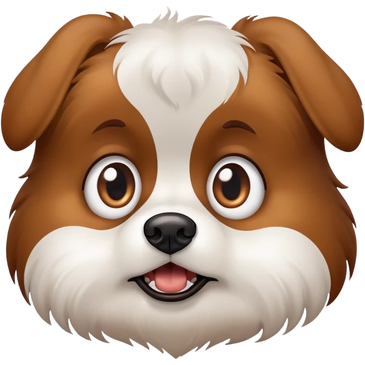 Scaried dog emoji