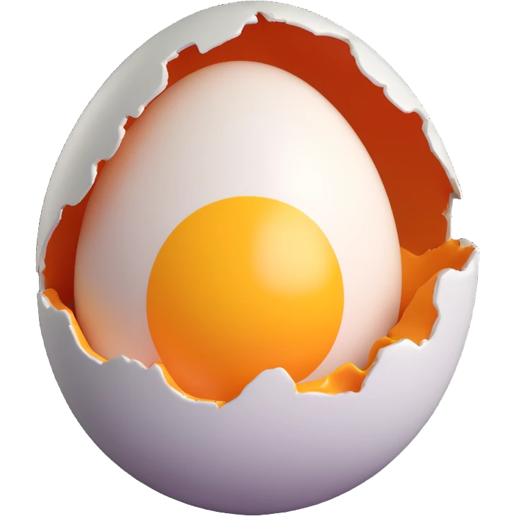 cracked egg emoji