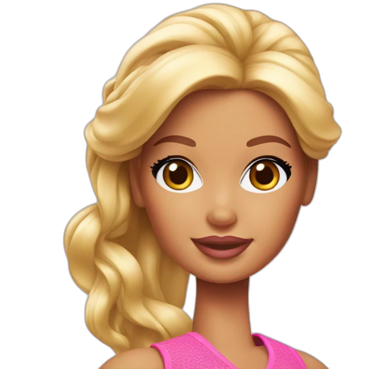 barbie woman emoji