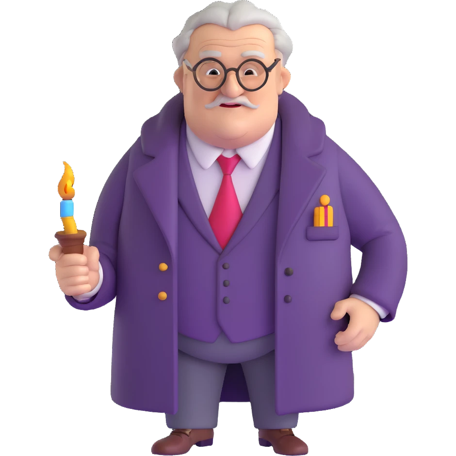 Professor Slughorn from Harry Potter emoji