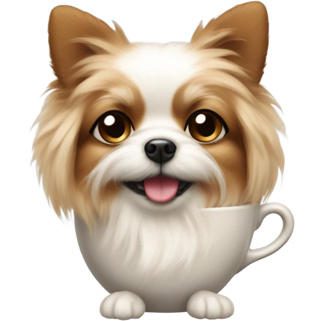 Teacup dog emoji