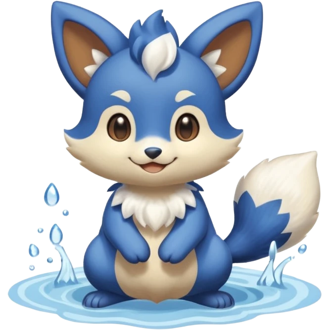 Meowstic-Buneary-Buizel-fusion emoji