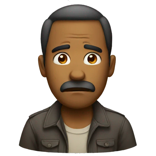 concerned emoji