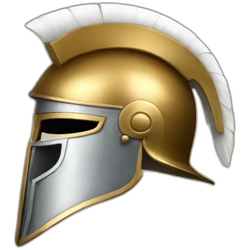 greek helmet profile emoji
