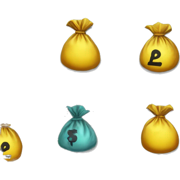 Slot machine money bags  emoji