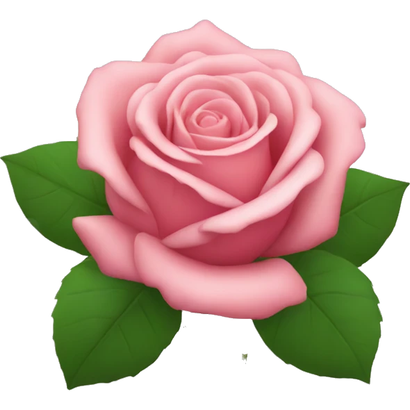Une rose rose  emoji