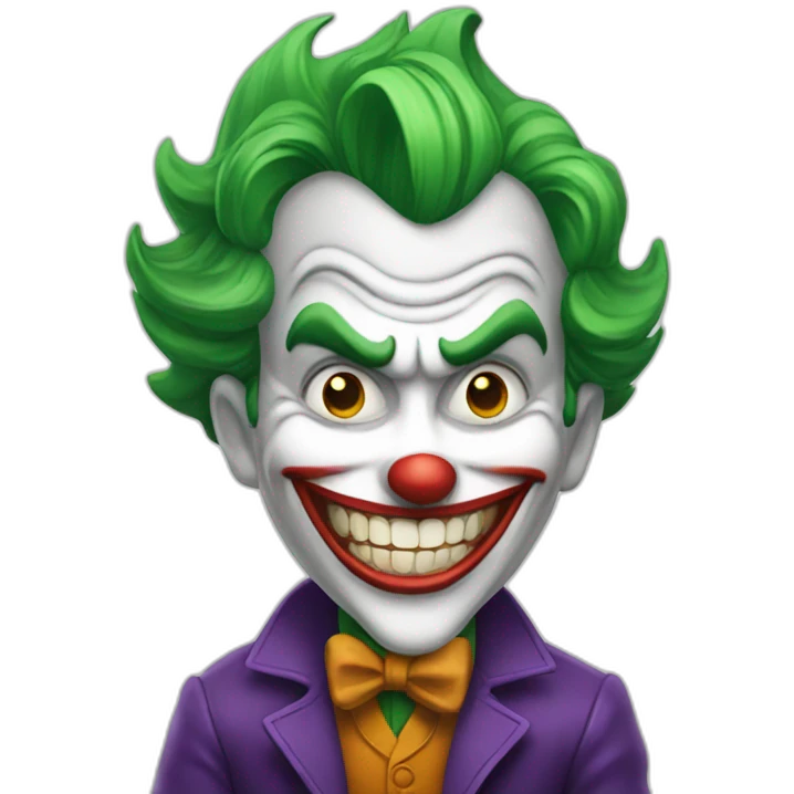Joker rire emoji