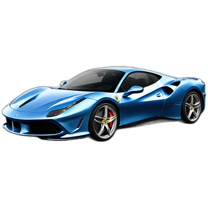 Ferrari f8 tributo emoji