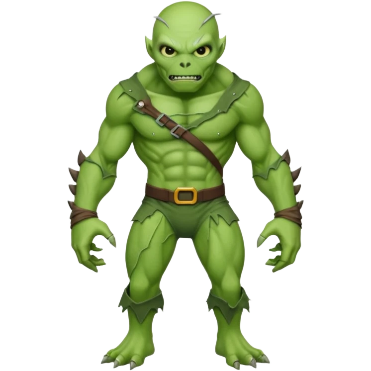 green mutant costume emoji