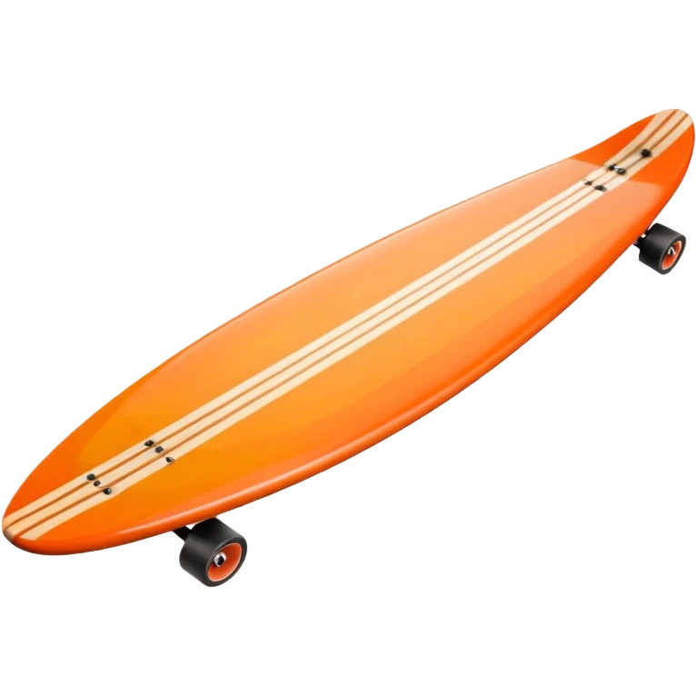 surfboard, Wooden Longboard emoji