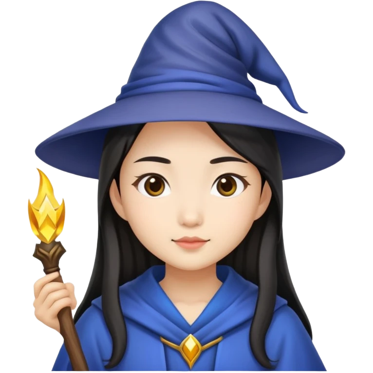 Wizard asian girl with huge nude tits emoji