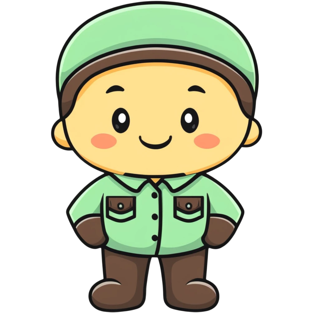 zookeeper with animals emoji