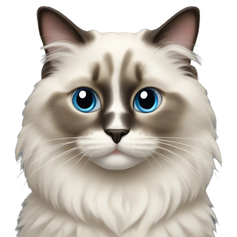 Ragdoll cat  emoji
