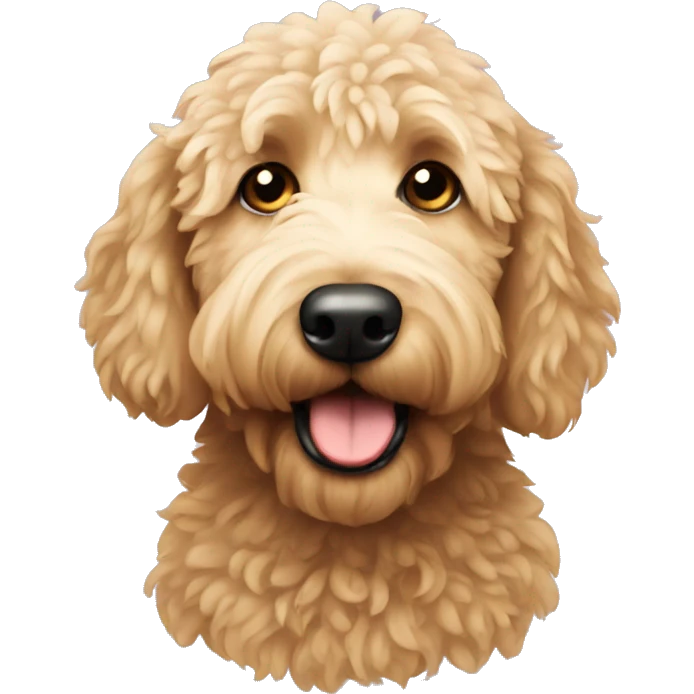 Golden doodle  emoji