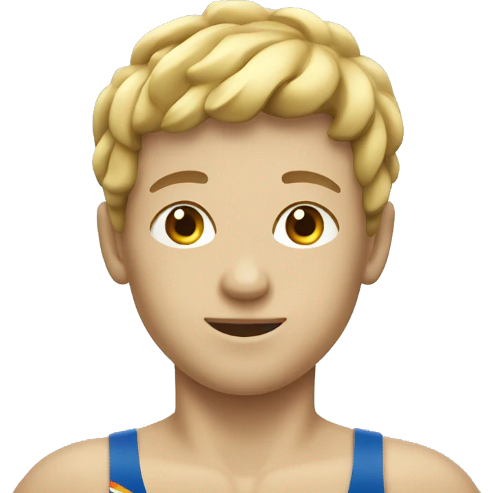 summer olympics boy swimming pool emoji