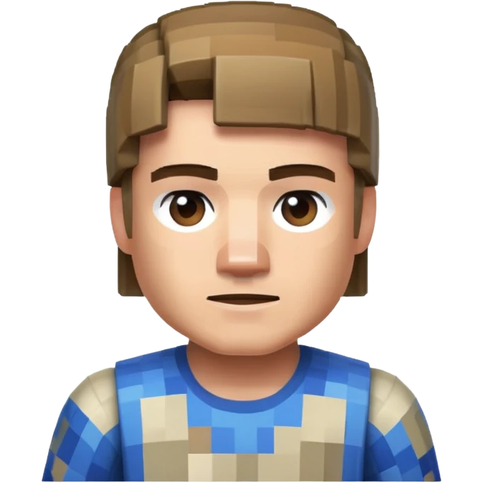Minecraft steave emoji