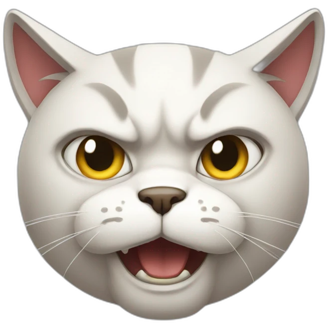 super angry cat emoji