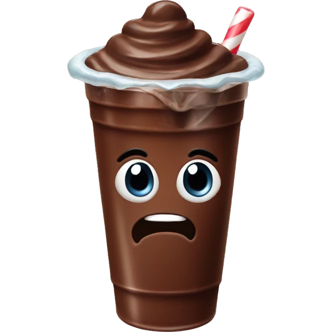 iced chocolate emoji