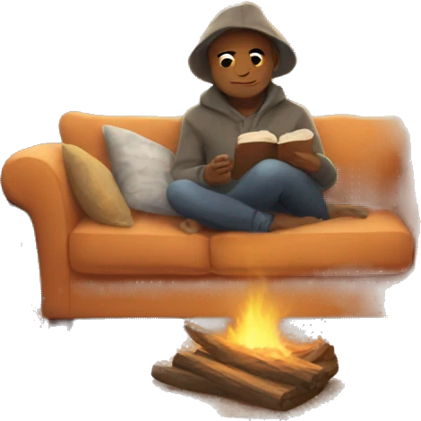 Cozy autumn day  emoji