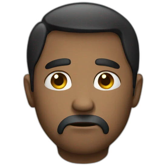 sad man  emoji