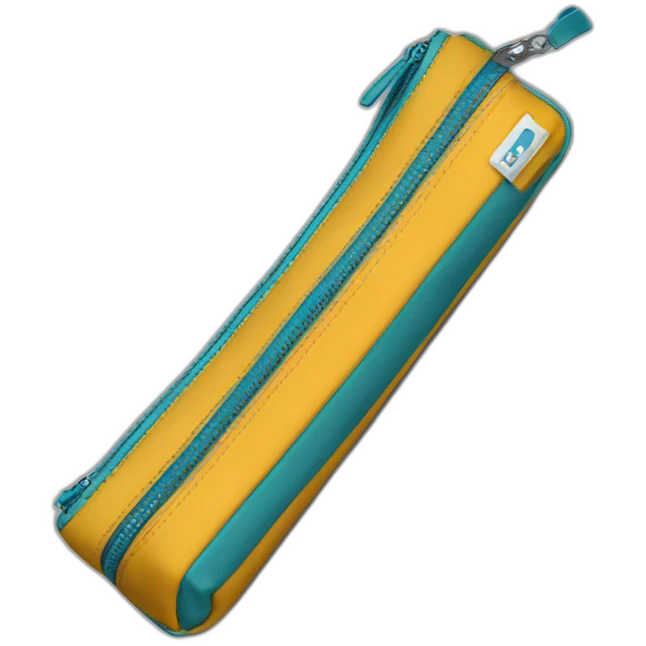 pencil case with zipper emoji