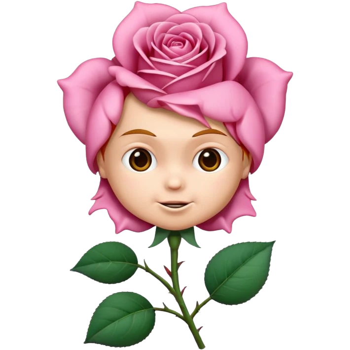 Pink roseUn emojin de chuky emoji
