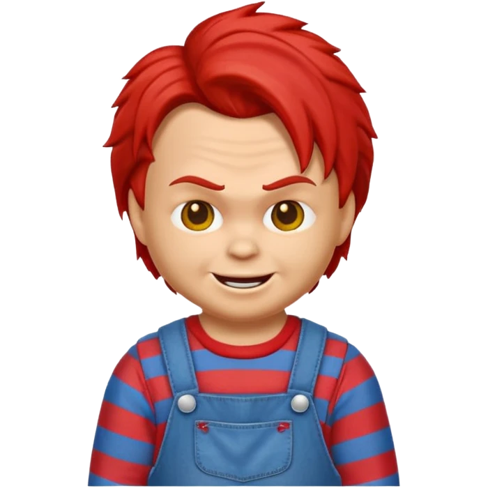 Un emojin de chuky emoji