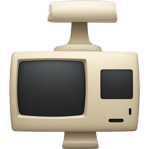 beige imac emoji