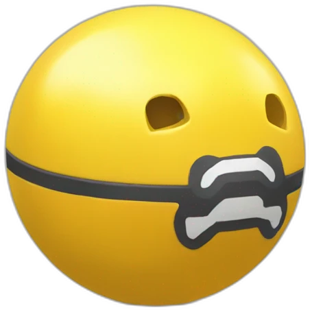 Yellow Poké ball emoji