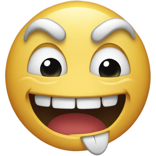evil laugh emoji