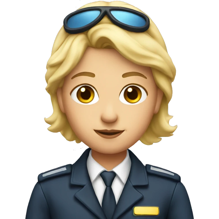 Blonde Pilot  emoji