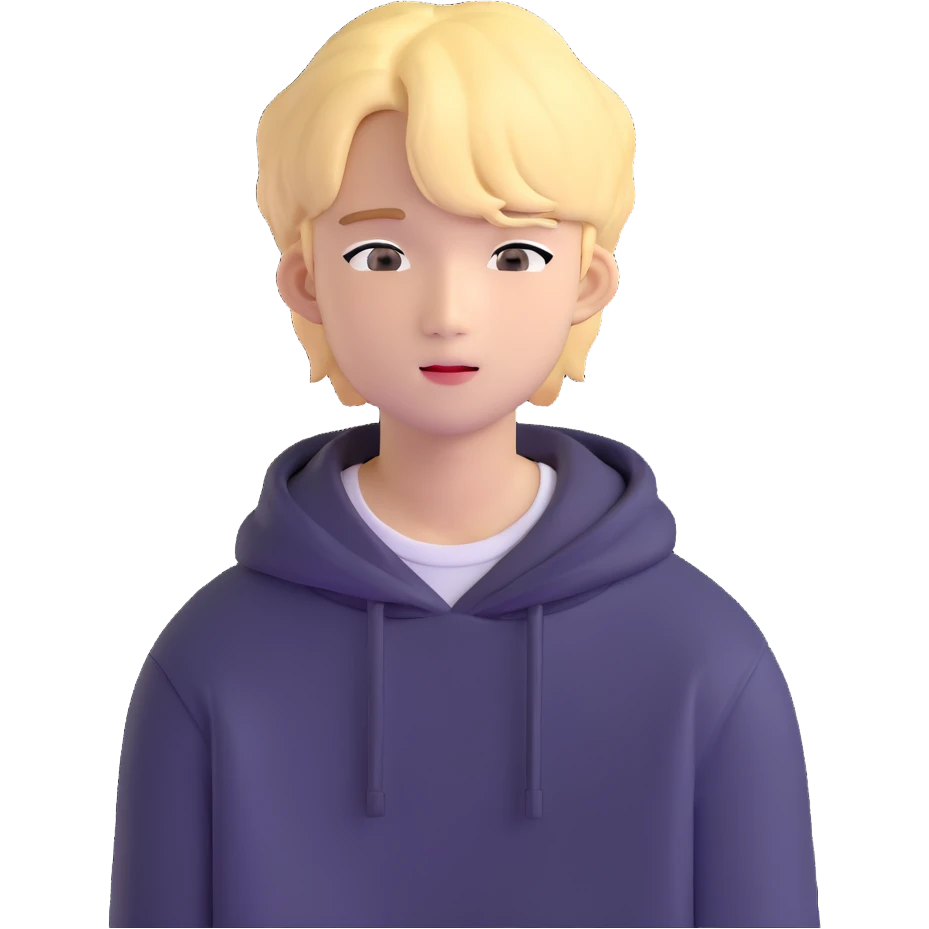 Lee Know from Stray Kids, K-pop idol emoji