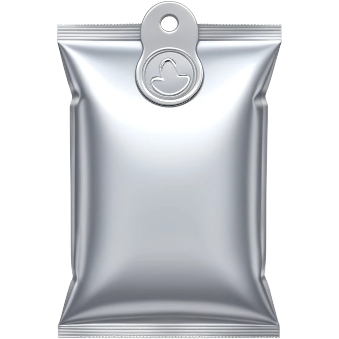 Single use lotion sachet  emoji