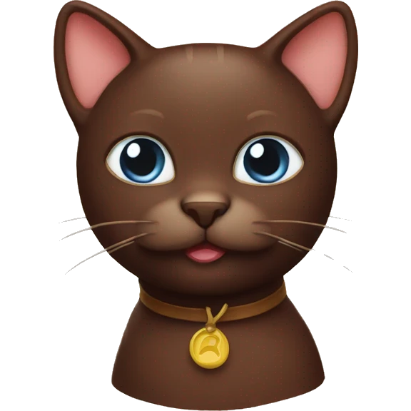 chocolate cat emoji