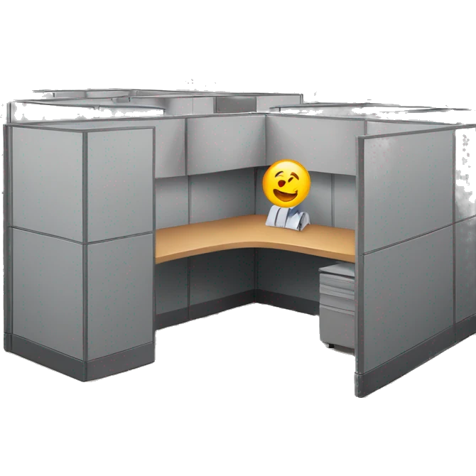 Office cubicle emoji