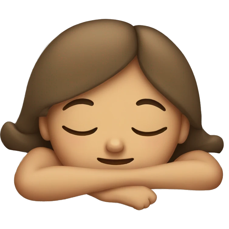 Sleeping girl emoji