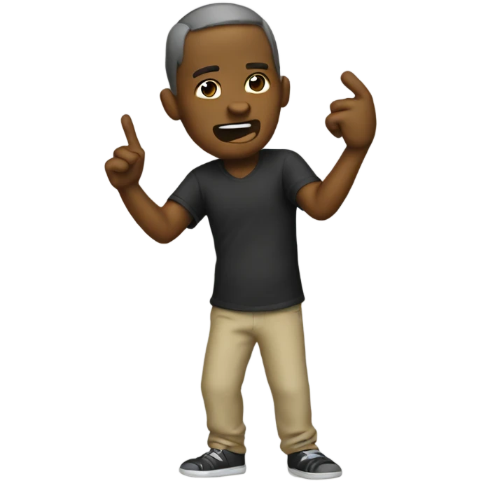 Dabbing emoji